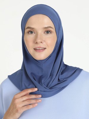 Kot Mavi Hazır Türban