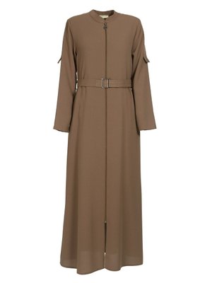 Termal Kumaş Kuşaklı Ferace Tarçın