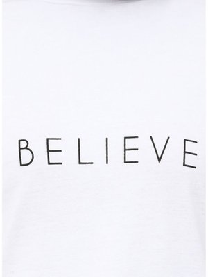 Desenli Spor Tunik Beyaz Desenli Spor Tunik Beyaz