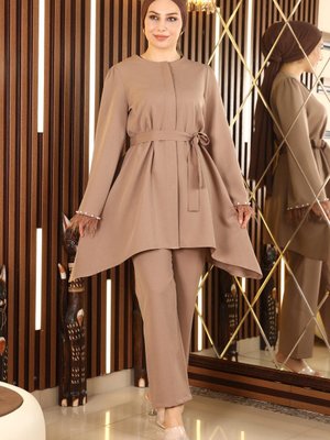 Vizon Tüy Detaylı Takım Vizon Tüy Detaylı Takım