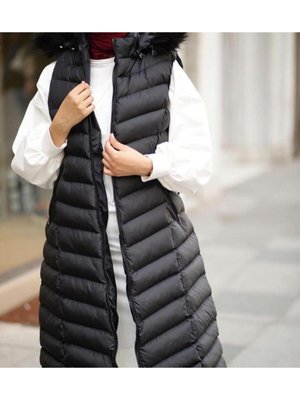 Siyah Uzun Şişme Yelek Siyah Uzun Şişme Yelek