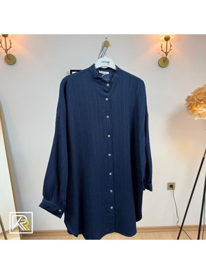 Müslin Kumaş Oversize Rengarenk Mara Gömlekler