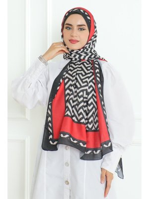 Siyah Eliv Desenli Soft Şal Siyah Eliv Desenli Soft Şal