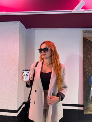 Lonas Kolu Katlamalı Bej Blazer