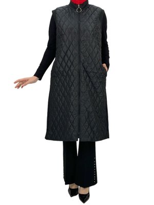 Kapitone Yelek Siyah