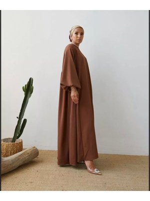 Aerobin Kumaş Oversize Beden Uyumlu Elbise Aerobin Kumaş Oversize Beden Uyumlu Elbise