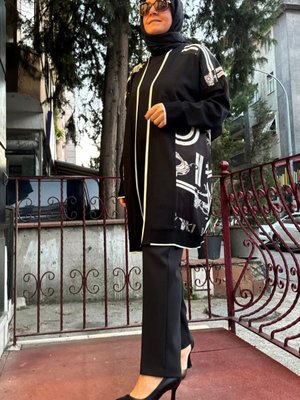 Triko Hırka Siyah Triko Hırka Siyah