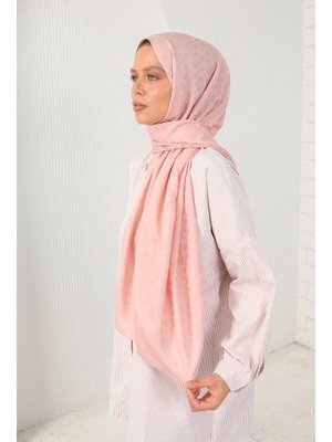 Pudra Sarmal Desenli Şal