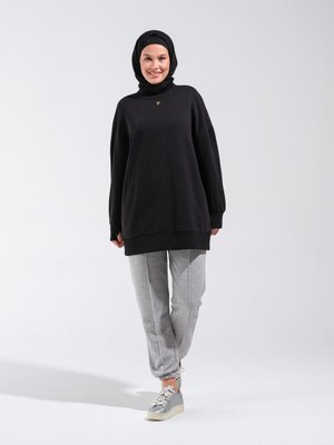 Bisiklet Yakalı Sweatshirt Bisiklet Yakalı Sweatshirt