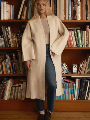 Oversize Taş Hırka