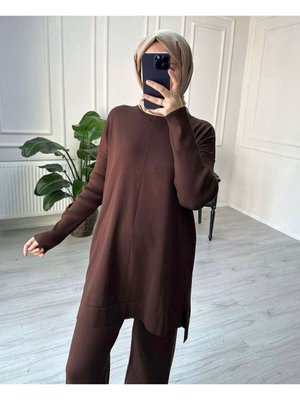 Merserize Soğuk İplik Tesettür Merserize İkili Takım