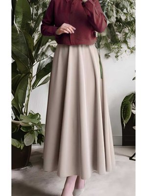 Puf Scuba Kloş Etek Puf Scuba Kloş Etek