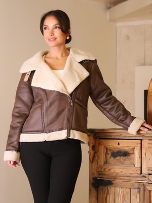 Kahve İçi Kürklü Mont Kahve İçi Kürklü Mont