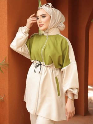 Kadın Eşofman Fermuarlı İkili Takımı