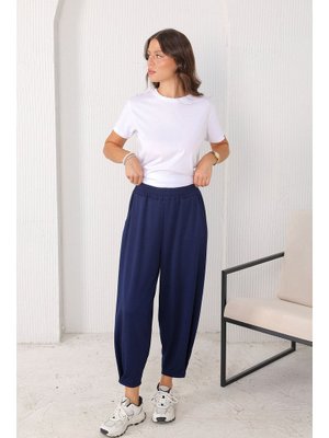 Lacivert Oysho Pantolon