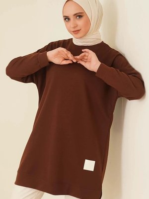 Yazlık Bisiklet Yaka Terletmeyen Penye Kumaş Tunik