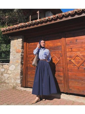 Paraşüt Kemerli Etek