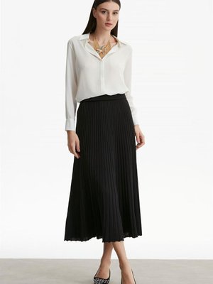 Pileli Triko Rayon Etek