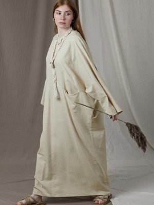 Salaş Keten Elbise Taş Salaş Keten Elbise Taş