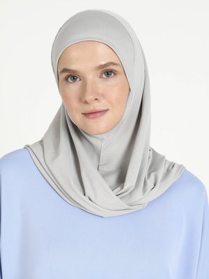 Hazır Türban Acik Gri