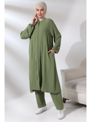 Hac Ve Umre Kıyafeti Afgan İkili Takım Mint Hac Ve Umre Kıyafeti Afgan İkili Takım Mint