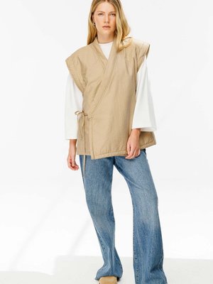 Anvelop Bağlama Camel Şişme Yelek