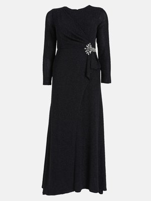 Siyah Büyük Beden Abiye Elbise