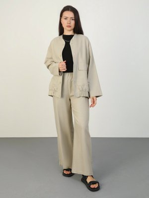 Vizon Keten Bomber Ceket Vizon Keten Bomber Ceket