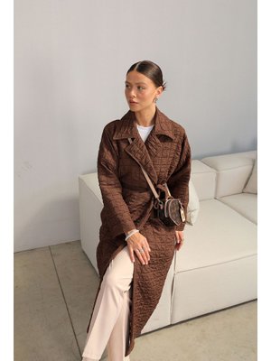 Kahverengi Kapitone Kap