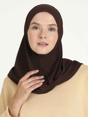 Açık Kahve Hazır Türban