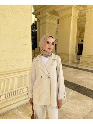 Keten Blazer Ceket