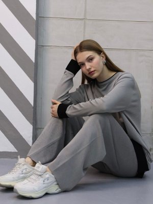 Merserize Tesettür İkili Soğuk İplik Merserize Takım