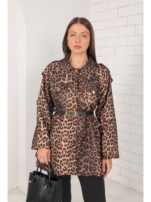 Kahverengi Leopar Kap