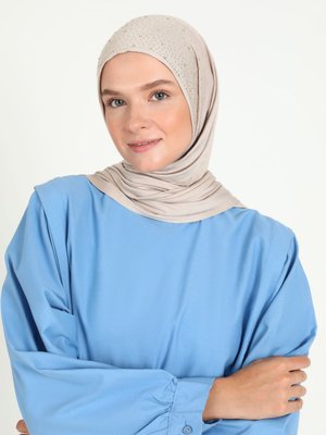 Açık Vizon Hazır Türban