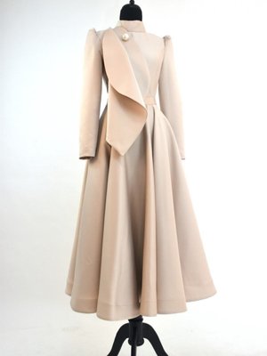 Damla Model İnci Detaylı Krem