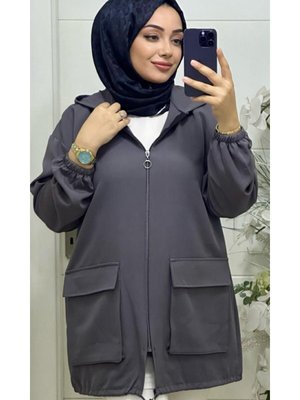 Ecmel Scuba Krep Kadın Kap Ecmel Scuba Krep Kadın Kap