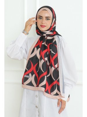 Siyah Yarel Desenli Soft Şal Siyah Yarel Desenli Soft Şal