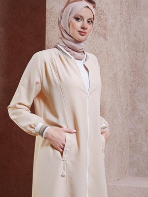 Fermuarlı Tesettür Giy Çık