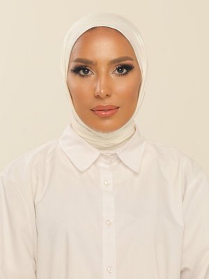 Kırık Beyaz Pratik Penye Şal Kırık Beyaz Pratik Penye Şal