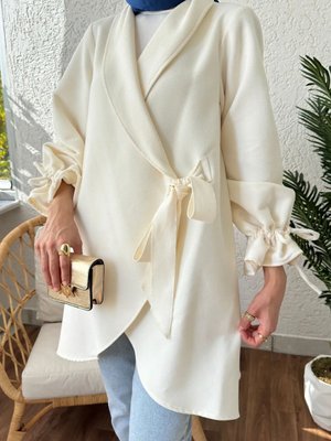 Kolu Büzgülü Kaşe Kap