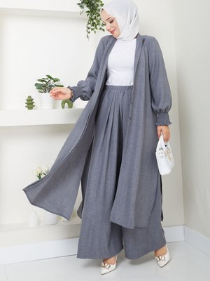 Uzun İkili Tunik Takım