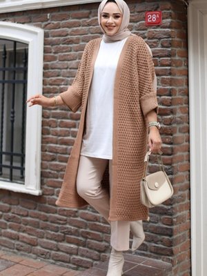 Triko Hırka Camel Cm Triko Hırka Camel Cm