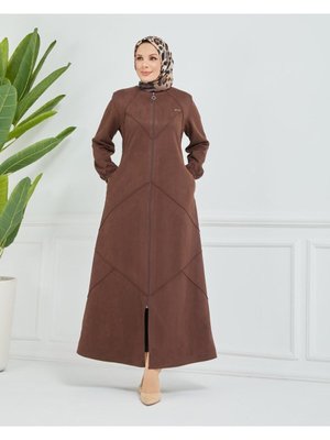 Baklava Desen Scuba Süet Ferace Baklava Desen Scuba Süet Ferace