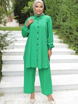 Zümrüt Büzgü Detaylı Takım