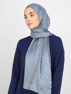 Gri Diamond Mermer Desen Şal