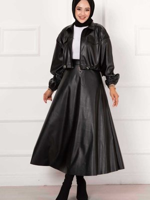 Etekli Deri Takım Etekli Deri Takım