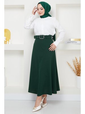 Kemerli Mevlana Etek Zümrüt