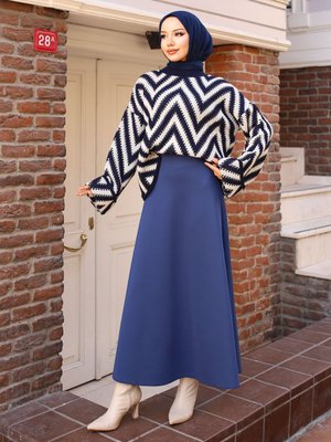 Lacivert Scuba Can Etek