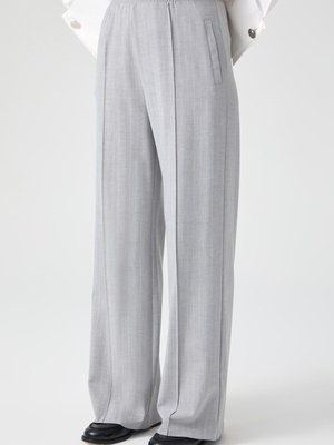 Çizgili Relax Fit Pantolon Çizgili Relax Fit Pantolon