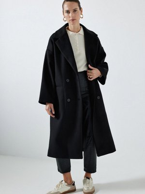 Oversıze Kaşe Kaban